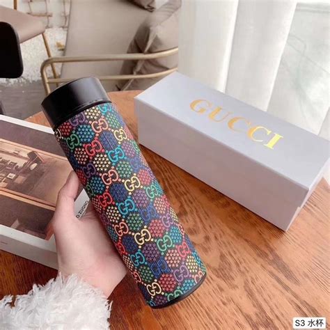 gucci coffee mug|Gucci water bottle with temperature.